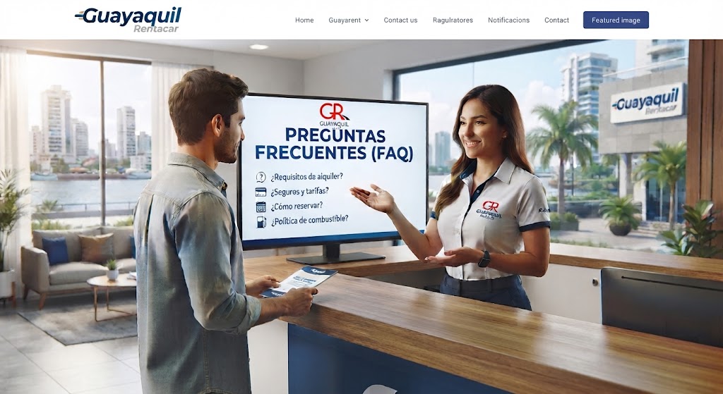Preguntas Frecuentes FAQs - Car Rental Guayaquil 1 Dudas frecuentes sobre requisitos y tarifas de alquiler de autos en Guayaquil